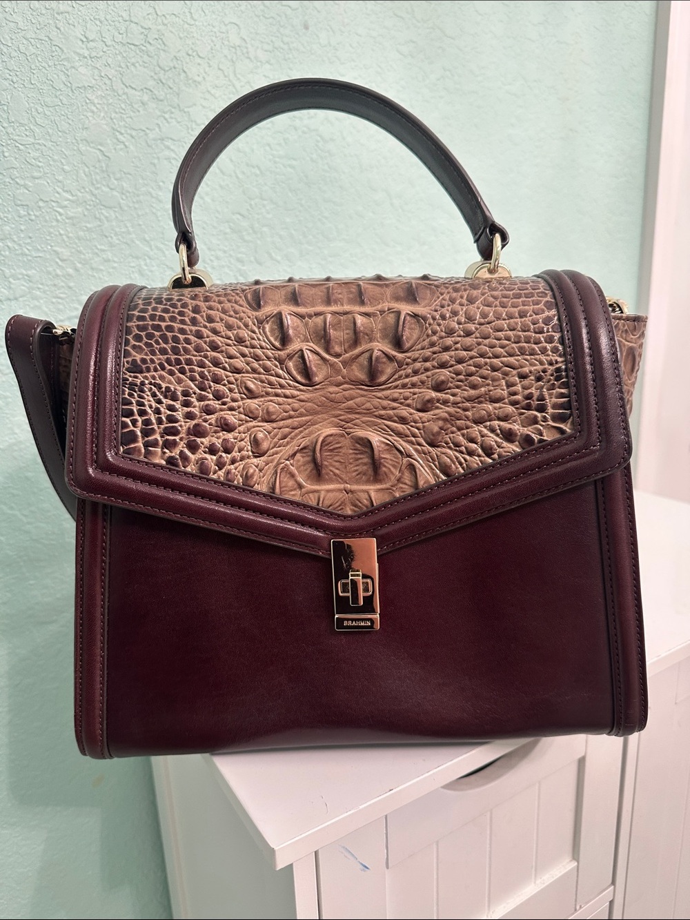 Brahmin Ingrid-Coffee Norland